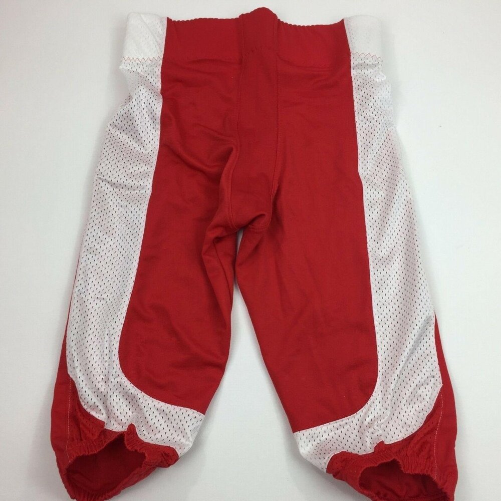 New Nike Open Field Men's Football Pants Red White 615745-658 Size XL Ex Large